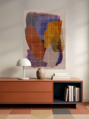 Abstract Brush Strokes 95, by Mareike Böhmer - IXXI 6