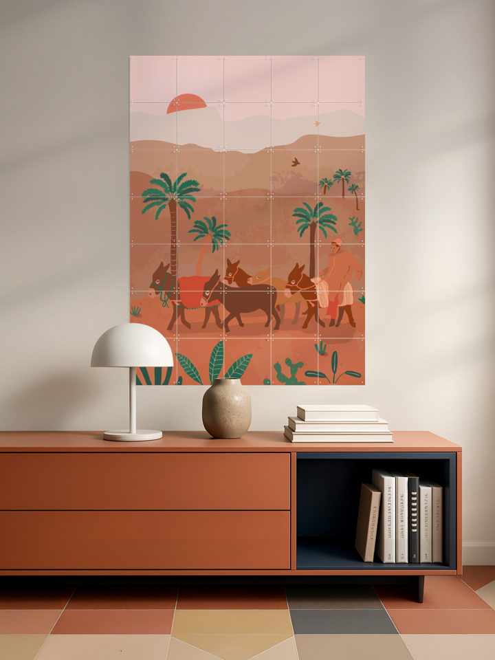 'Morrocan Desert' van Palmartprints-inspiration