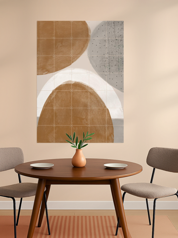  Earthy Shapes Harmony, by The Miuus Studio - IXXI 4