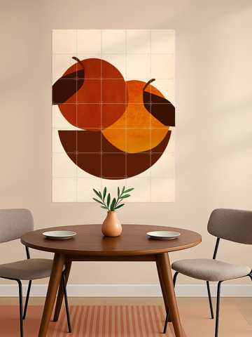 Two Apples, by Kubistika - IXXI 4