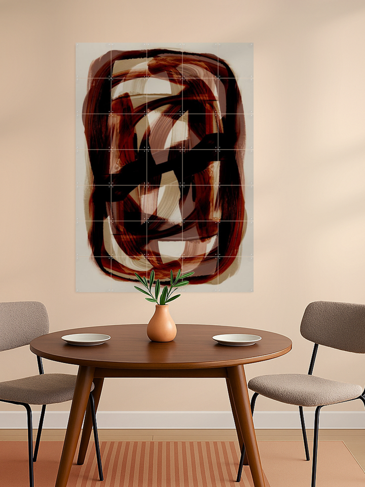 'Copper Brush Strokes ' van Mareike Böhmer-inspiration