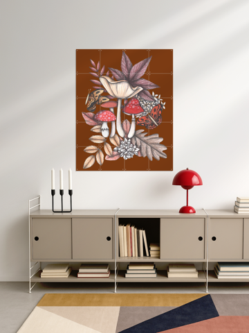 Mushrooms Magic 3, by Cecilia Battaini - IXXI 3