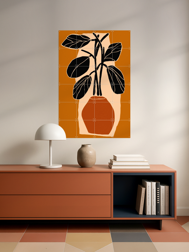 Bold Leaf Silhouette