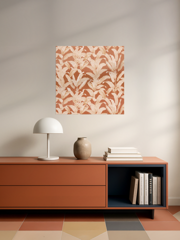 Tropical Vintage Jungle Leaves Terracotta, von Bloomery Decor - IXXI 6