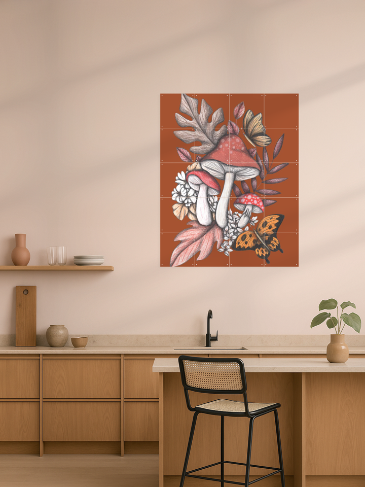 'Mushrooms Magic 2' van Cecilia Battaini-inspiration