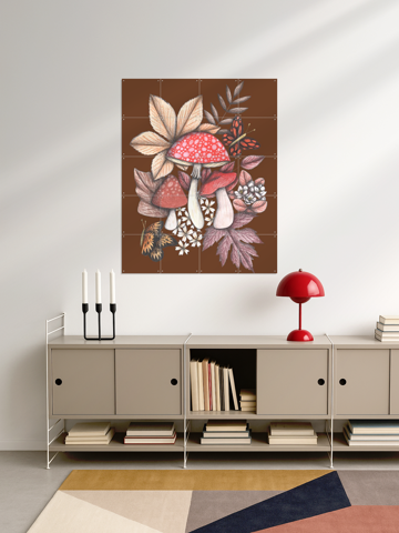 Mushrooms Magic 1, by Cecilia Battaini - IXXI 5