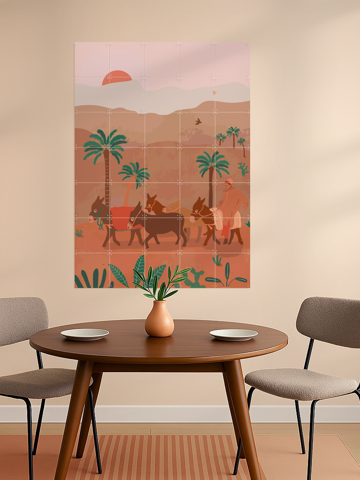 Morrocan Desert, par Karen Menzenbach - IXXI 4