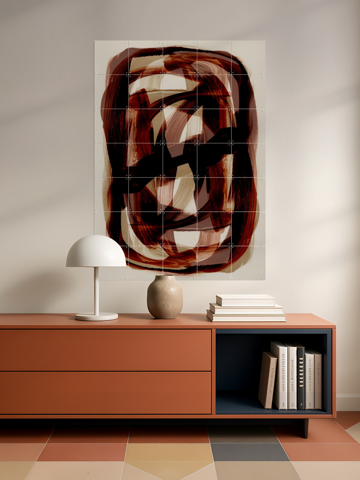 Copper Brush Strokes , by Mareike Böhmer - IXXI 6