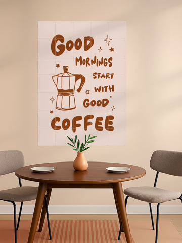Morning Coffee, by Karen Menzenbach - IXXI 4