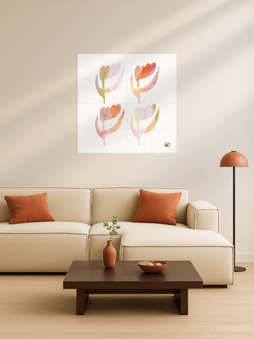 Four In Bloom, by Henriette Visscher - IXXI 5