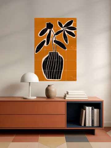 Ochre Still life No2, by Treechild - IXXI 6