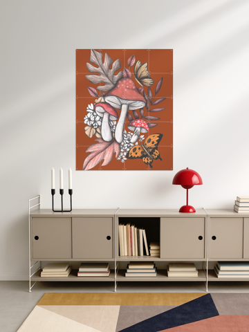Mushrooms Magic 2, by Cecilia Battaini - IXXI 5