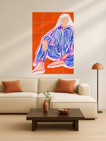 Striped Serenity, door Treechild - IXXI 5