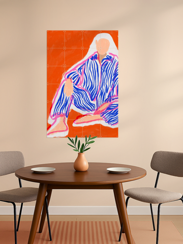 Striped Serenity, door Treechild - IXXI 4