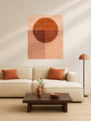 Earth Tones Balance, by Elena Ristova - IXXI 5