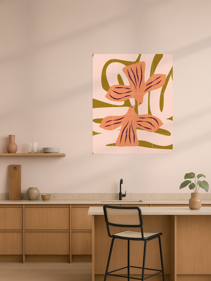 Lovebirds Coral Blush